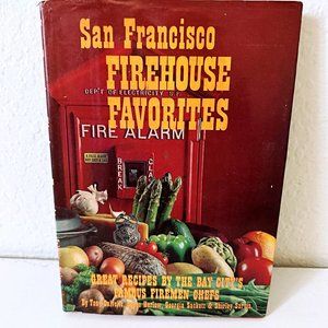 San Francisco Firehouse Favorites Vintage Cookbook 1965 Hardcover